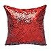 Tiaronics Magic Reversible Sequins Mermaid Pillow Cases Throw Pillow Covers Decorative Pillowcase 4040cm(1616