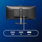 Philips 34E1C5600HE 34 inch QHD Monitor 100Hz VA USB-C WebCam HDR view 6