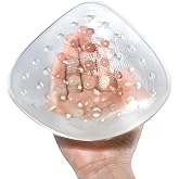 Mastectomy Breast Prosthesis for Swimming,Waterproof Swim Breast Form for Mastectomy Women Concave Bra Pad Inserts(1 Piece)
