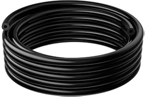 VehiMata 1/8 Vacuum Hose, 10FT Silicone Vacuum Tubing Hose Line 130PSI (ID 3mm)