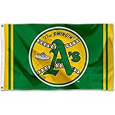 Oakland Athletics Retro Vintage Logo Flag and Banner
