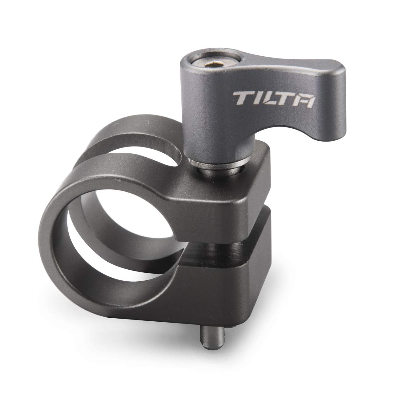 (Tilta Gray) TILTA TA-TSRA-15-G 15mm Top Single Rod Holder Compatible with BMPCC 4K/6K XT-3 A7/A9 Z6/Z7 S1/S1H/GH5/GH5S Rig