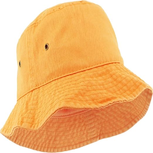 orange hunting bucket hat