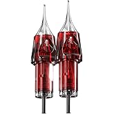 CNC 7RL Tattoo Needles Cartridge 20Pcs #12 Standard Disposable Needles Round Liner with Membrane EN04-20-1207RL