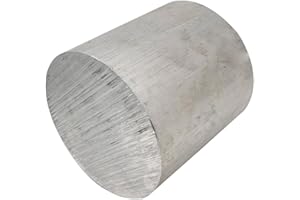 VERNUOS 4" 6061 Aluminum Round Rod 4" Long,T6511, Extruded, 4" Diameter