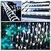 Oak Leaf Outdoor Solar String Lights, 41 Feet Solar Rope Lights 100LED Outdoor Lighting Rope, Waterproof Copper Wire Tube Lights with Solar Panel for Outdoor Indoor Home Garden Patio Parties