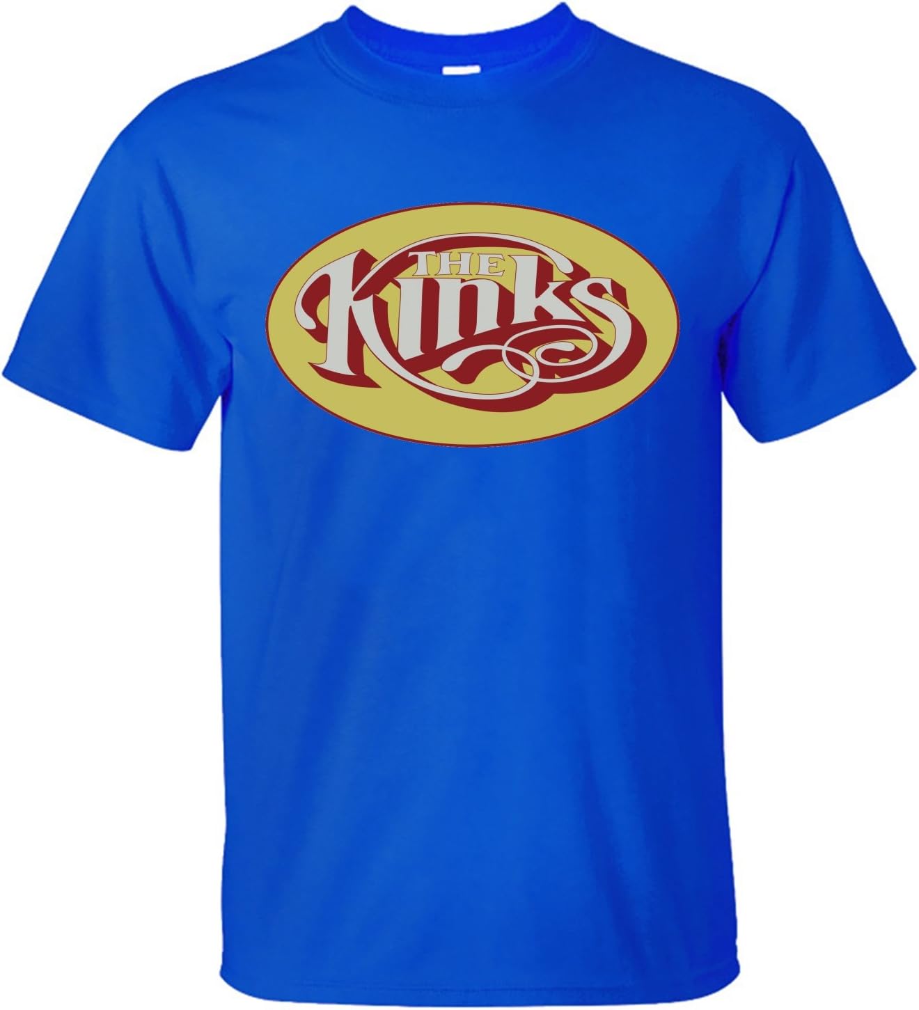 Yateng The Kinks Logo Men's T Shirt Short Sleeves