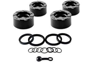 EXNAVI 4 Piston Hydraulic Brake Repair Parts Upgrade kit Ceramic Piston Perfect Substitute for Shimano Brake Caliper 4-Piston M640 M810 M820 M7120 M8020 M8120 M9120