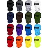 16pcs Ski Mask Balaclava Full Face Mask Summer Face Mask Men Women UV Sun Protection Cover for Outdoor Motorcycle Cycling