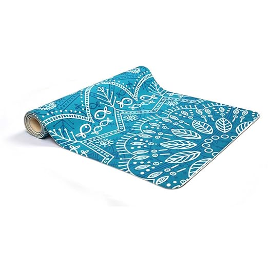 Alfombrilla de yoga antideslizante - Estera de yoga / Fibra ...