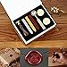 Powstro Stamp Seal Sealing Wax kit, Retro Classic Vintage Seal Wax Stamp Seal Maker Stick Gift Box Set