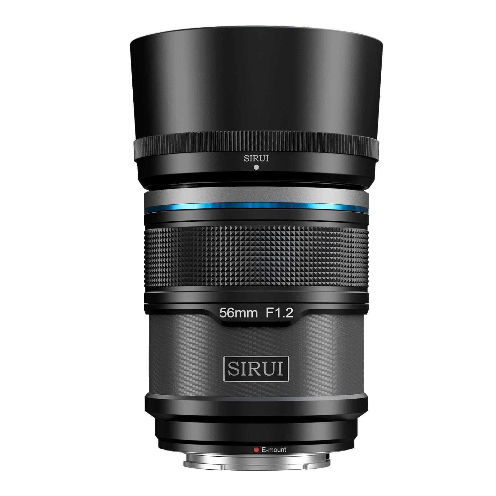 SIRUI Sniper 56mm Autofocus lens, F1.2 Wide Angle APS-C Camera Lens, E Mount Lens for A6400, A6700, ZV-E10, FX3/30 (56mm, E mount, Black)