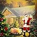 Christmas Santa Claus Costume Men's Complete Santa Claus Christmas Suit One Size