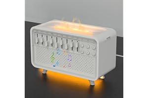 Humifall Noise Humidifier, Humifall 3 in 1 White Noise Sound Aroma Humidifier, LED Sleep Sound Boxes, Color-Changing Night Li