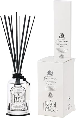 Amazon Co Jp グランセンス リードディフューザーセット 約2 3ヶ月 オイル2ml スティック9本 コースター付 ロイヤルリリー 室内用芳香剤 ルームフレグランス アロマディフューザー 高貴なユリのすがすがしいフローラル調の香り ドラッグストア