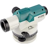 KEZERS 32X Automatic Optical Level Kit with Self- Leveling Magnetic Dampened Compensator and Transport Lock,High Precision Height/Distance/Angle Level Measure - KL-32X