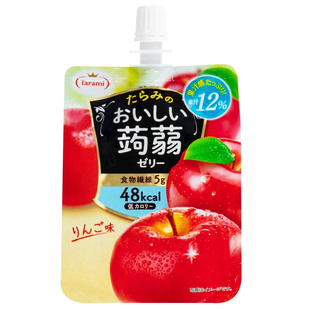たらみ おいしい蒟蒻ゼリー りんご味 150g×6個商品画像