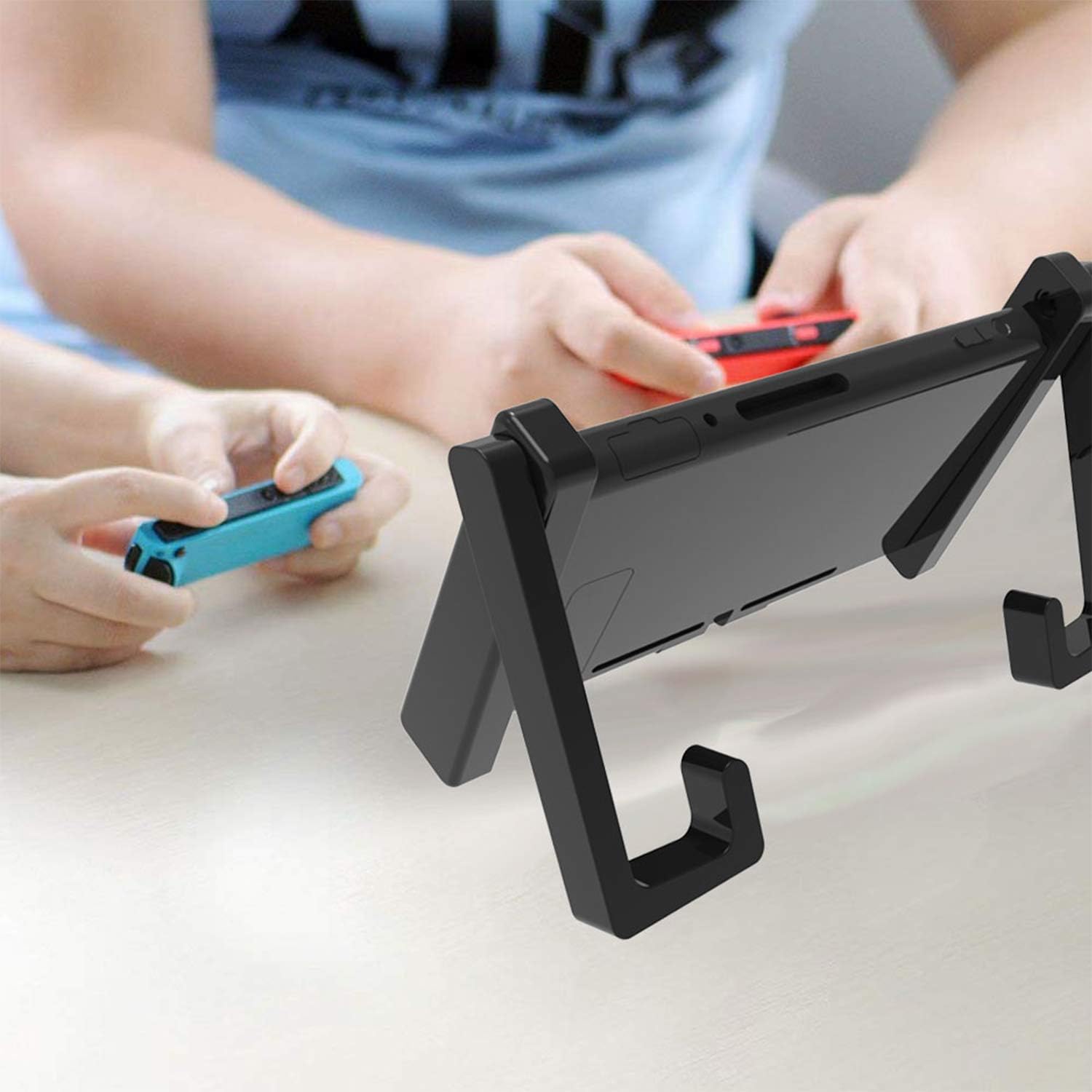 Stand for Nintendo Switch, 2-in-1 Mount holder for Car, Portable and Adjustable Desk Holder for Nintendo Switch: Electronics