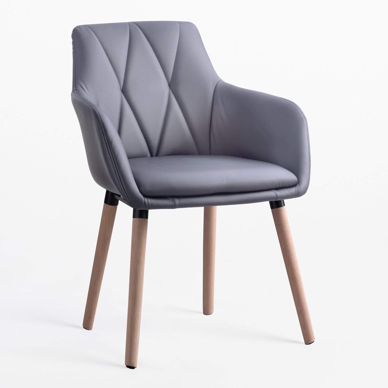 Sklum Marh Padded Dining Chair Grey More Colours Amazon De Kuche Haushalt