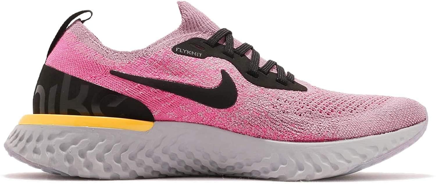 nike running epic react trainers in plum