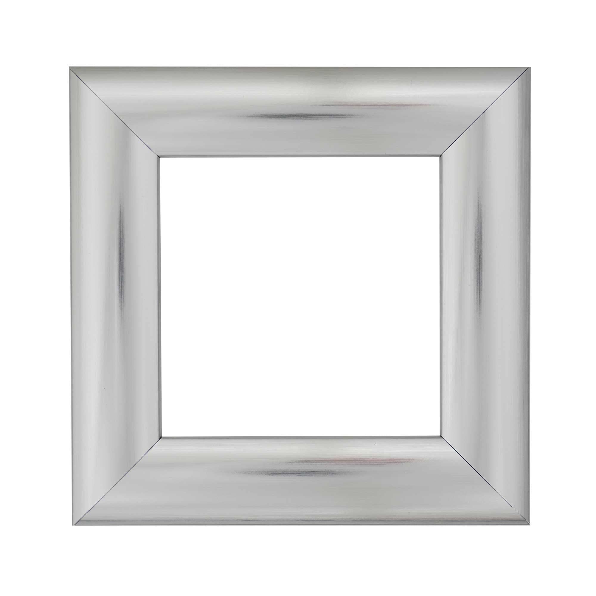 ElekTek Decorative Switch Surround Frame Cover Finger Plate Milano Bright Silver — image 1