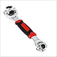 Tecaver Universal Socket Wrench 48 in 1 Wrench Multifunction Wrench Tool with 360 Degree Rotating Head, Spanner Tool for Home and Car Repair