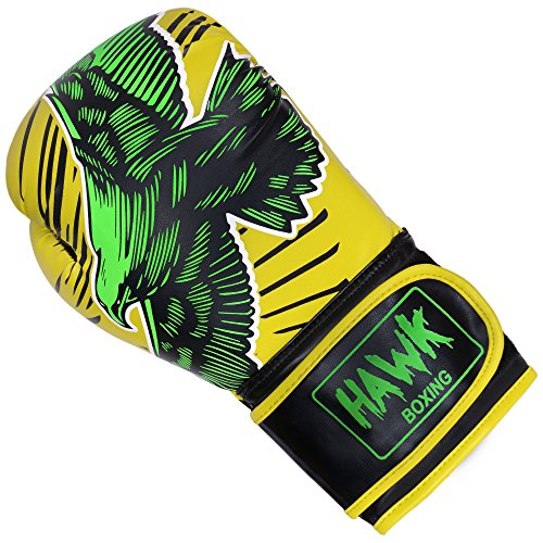 image for Hawk Sports Hawk Boxing Gloves Fight Gloves Sparring Gloves Punching B