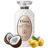Moist Diane Natural Shampoo for Women, Organic Shampoo for Men by Argan Oil, Hyaluronic Acid, Coconut Oil & Plum Extract, Repair SHAMPOO from Japan, Paraben & Sulfate Free, MOIST & SHINE,15.2 Fl Oz