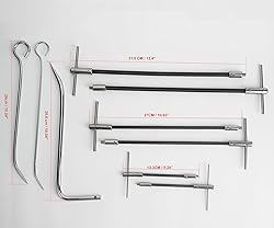 Generic 23pcs Packing Extractor Set, Steel Alloy