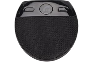 Heayzoki Bluetooth Car Speaker, Handsfree Bluetooth Car Speakerphone Multipoint Speaker Phone, Support Siri Voice Assistant, with Auto Power On Off Omni Mic Digital Amplifier