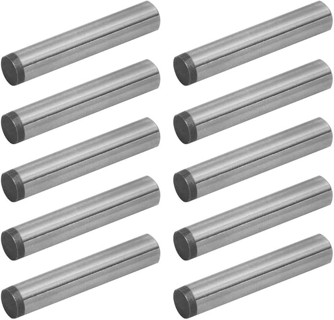 POWERTEC 71477 Hardened Steel Dowel Pins 3/16 Inch Heat