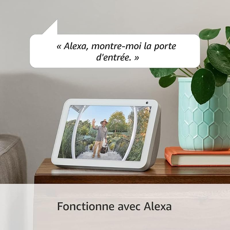 sonnette vidéo Plus sans fil (Battery Video Doorbell Plus) | Caméra sonnette vidéo sans fil à installer soi-même avec vidéo HD 1536p, batterie rechargeable | Facile à installer (5 min)