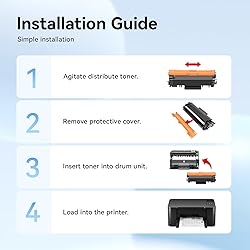 TN730 Toner Cartridge Black 2-Pack Printer