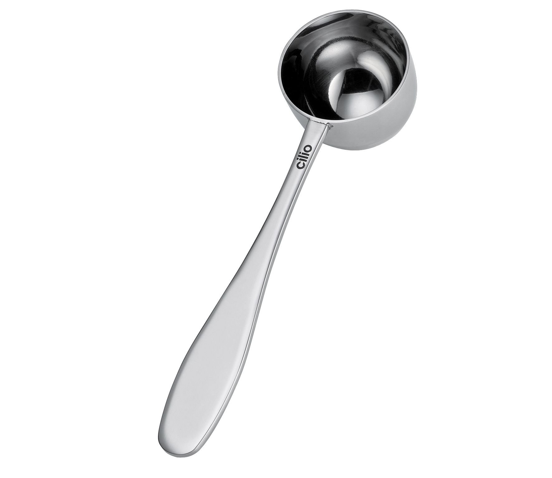 Cilio 201451 Coffee Measure, Stainless Steel, Silver, 3.5 x 2.5 x 14 cm