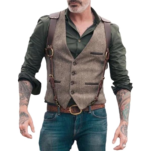 YOSUWOAI Men's Linen Vest Summer Beach Casual Business Suit Vests Loose Fit Linen Vest Vintage Summer Vest Business Party Men's Vest Regular Fit Retro Costume Vest, O Navy, M YOSUWOAI Men's Linen Vest Summer Beach Casual Business Suit Vests Loose Fit Linen Vest Vintage Summer Vest Business Party Men's Vest Regular Fit Retro Costume Vest, O Navy, M