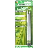 Ticonderoga Sensematic Mechanical Pencil, 0.7mm Lead, Silver, 2 Count