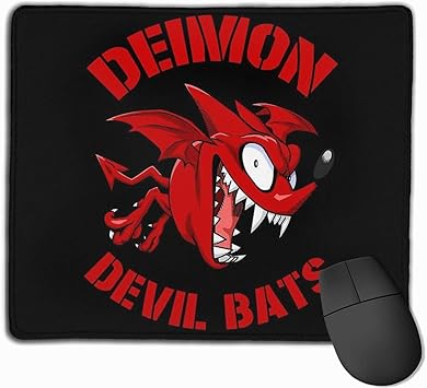 Deimon Devil Bats Eyeshield 21 Non Slop Rubber Mousepad Gaming Mouse Pad With Stitched Edge 11 8 X9 8 Amazon Ca Office Products