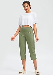 Capri Pants for Women High Waist Workout Yoga Pants