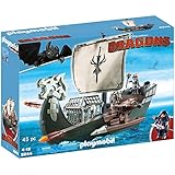 playmobil 9243 dragons berk island fortress with firing cannons