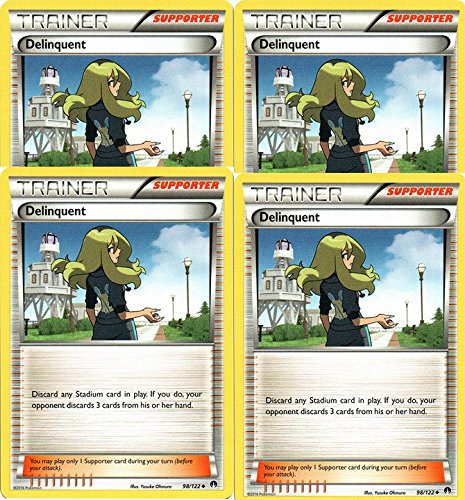 Pokemon X4 Delinquent 98 122 Breakpoint Trainer Set Card Lot | Desertcart  Barbados