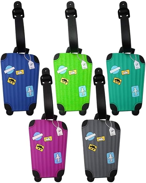 suitcase with name on it