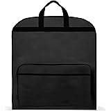 DALIX 60" Professional Garment Bag Cover for Suits Pants & Gowns Dresses (Foldable)