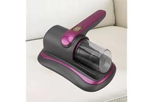 Mattress Vacuum Cleaner, Cordless Handheld UV Bed Vacuum Cleaner, Low Noise Mite Removal Cleaning Machine for Beds, Pillows, 