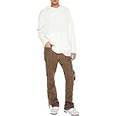 Forever 21 Mens Mid-Rise Utility Cargo Jeans