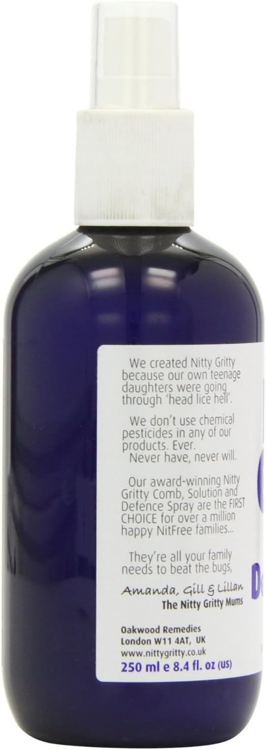 Nitty Gritty Head Lice Defence Spray 250ml, 250 ml (Pack of 1) - Image 4