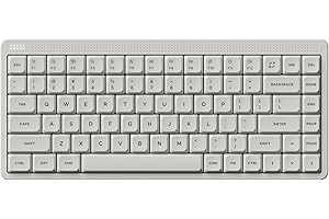 NuPhy Node75 Wireless Mechanical Keyboard, 75% Hot Swappable Custom Low Profile Keyboard, 84 Keys Computer Gaming Keyboards, 