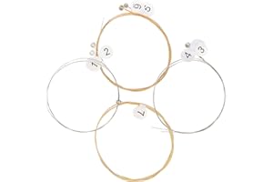 Homoyoyo 7Pcs Autoharp Replacement Strings - 40cm Steel Strings for Autoharp String Instrument - Durable and