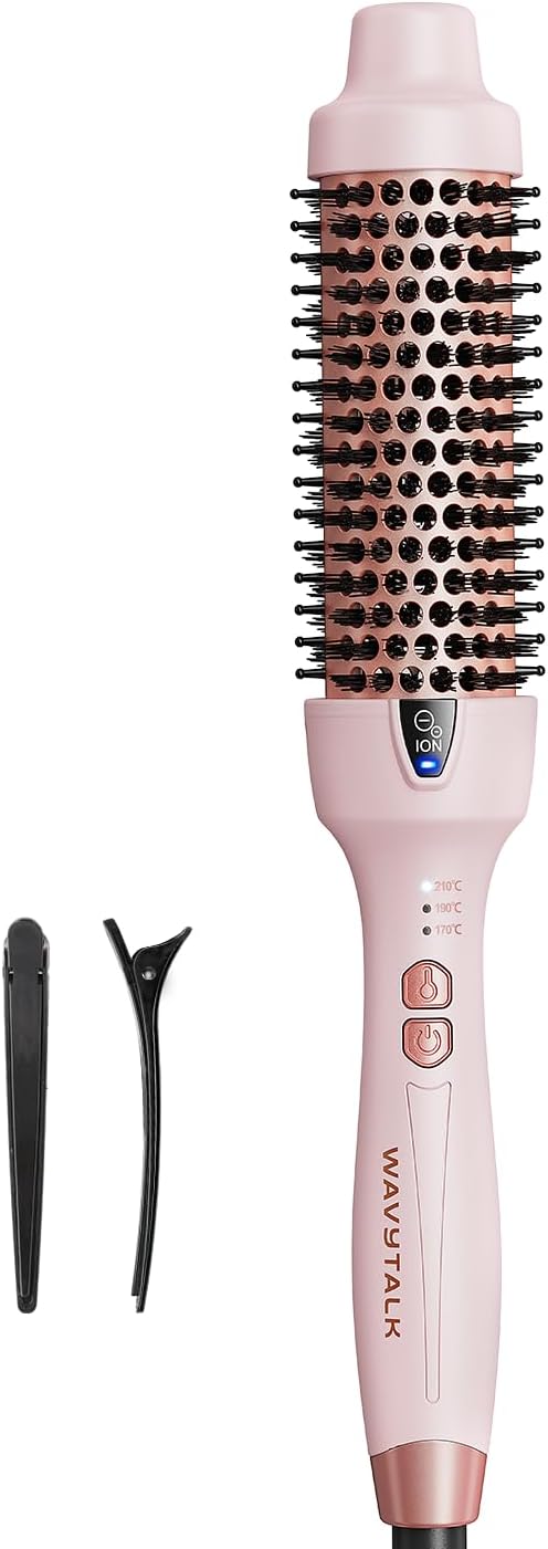 Wavytalk Thermal Brush 38mm Ionic Blowout Express Heated Hot Brush