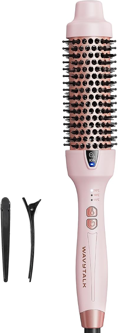 Wavytalk Thermal Brush 38mm Ionic Blowout Express Heated Hot Brush