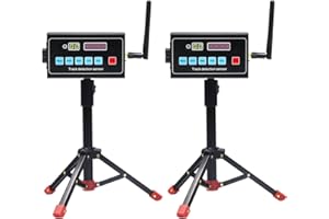 GAN XIN Wireless Radar Laser Timer for Sprints,Track 40 60 Yard Dash,Laser Timer System,Running Race Clock for Sports and Athletic Speed Training